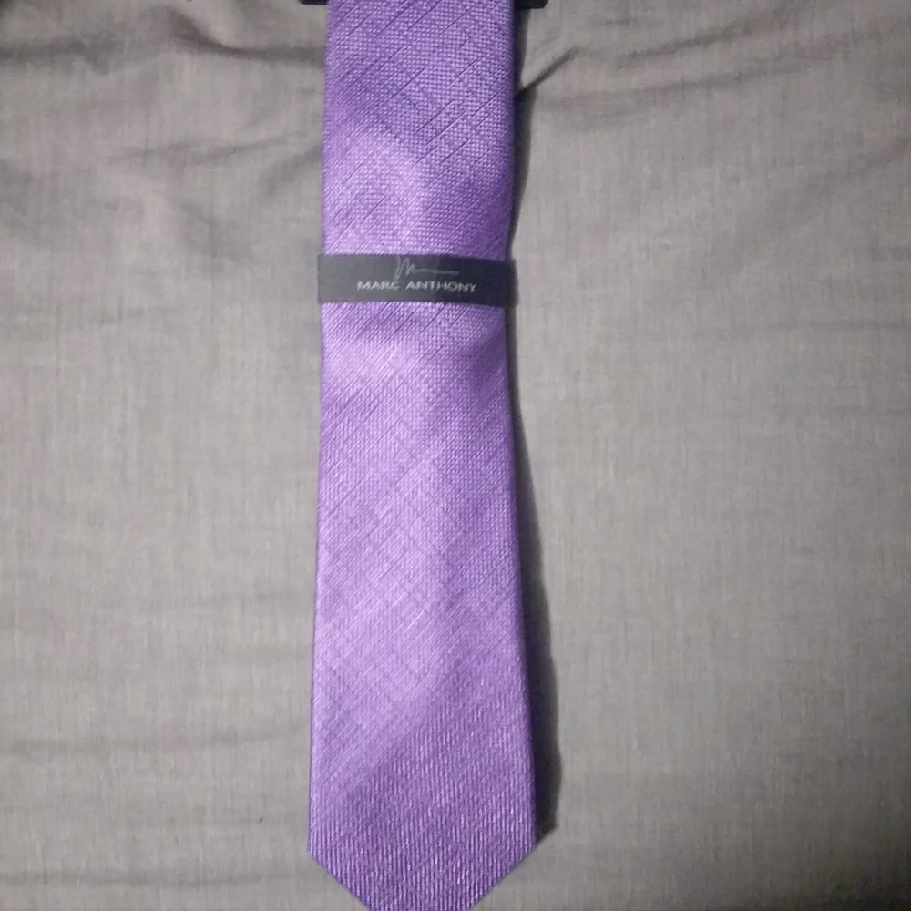 Marc Anthony Purple tie